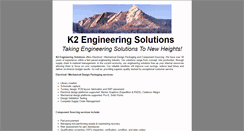 Desktop Screenshot of k2engsolutions.com